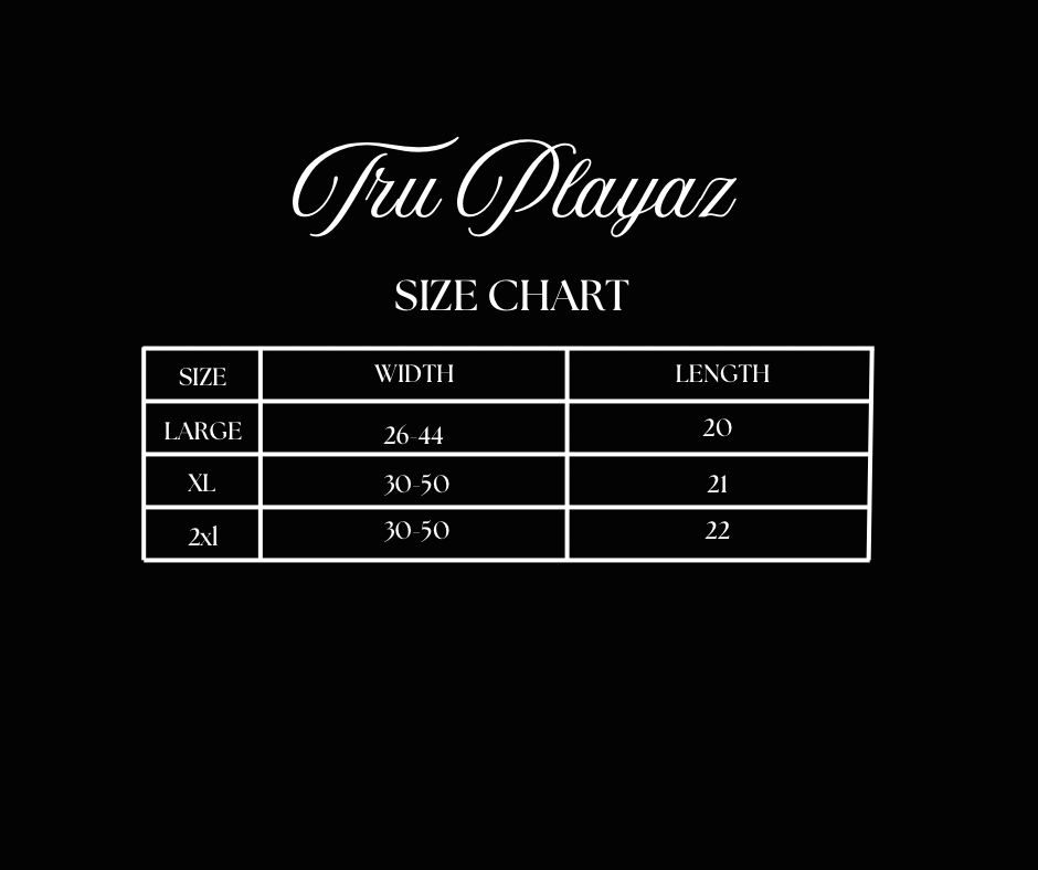 TRU PLAYAZ "SWEATSHORT"